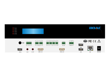 4K光纖分布式輸出節(jié)點